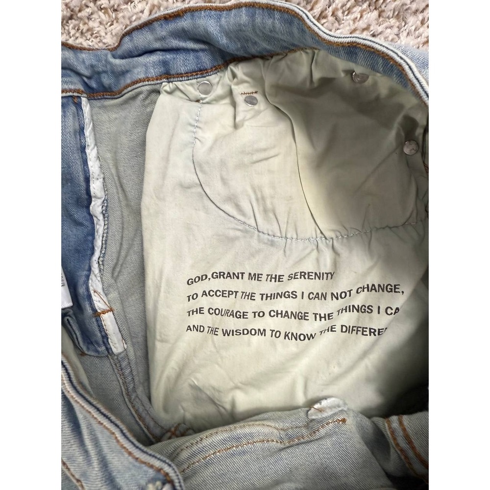Serenede Cyber Cloud Cargo Blue Jeans Men's Size 38 - Picture 9 of 14